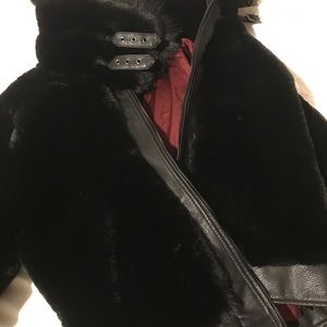 BLANKNYC faux fur jacket